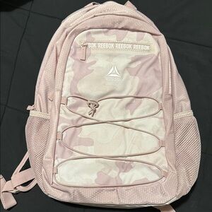 Reebok Pink Camouflage backpack